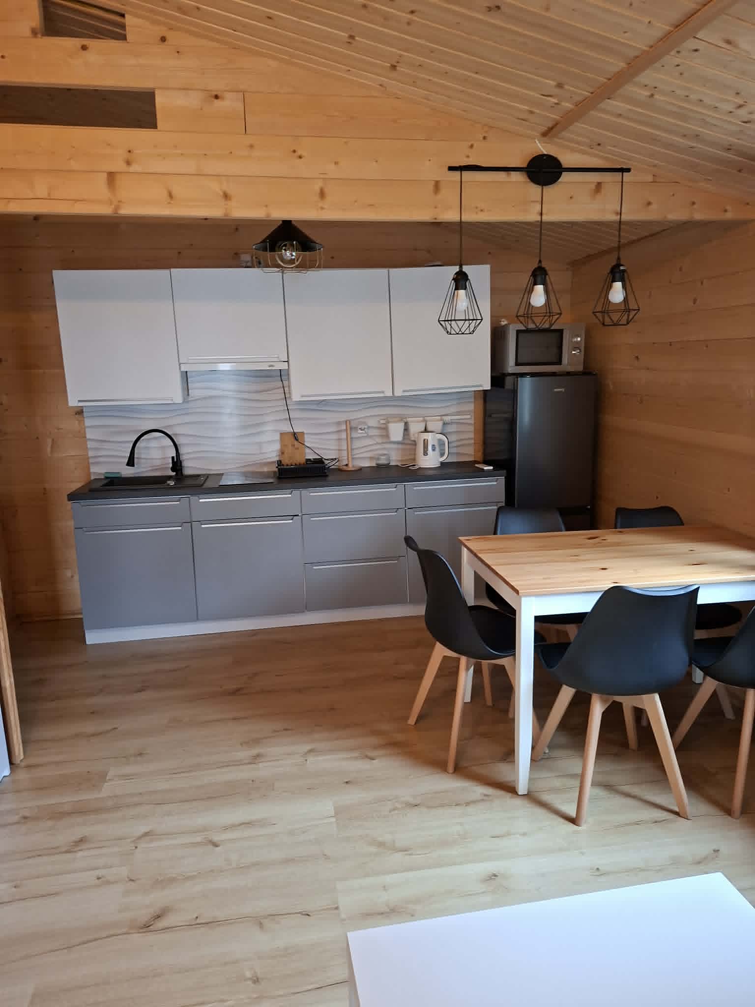 Kuchnia w domku premium