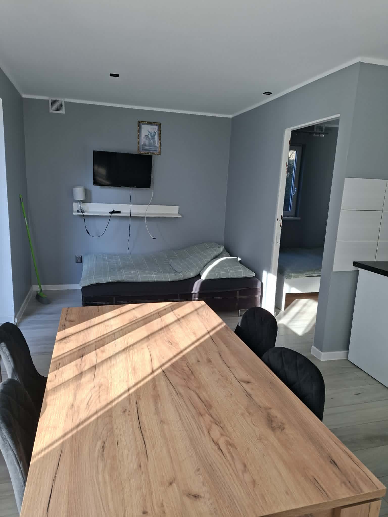 Wnętrze domku standard z częścią dzienną
